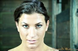 Lovely ebony slut is waiting for her master