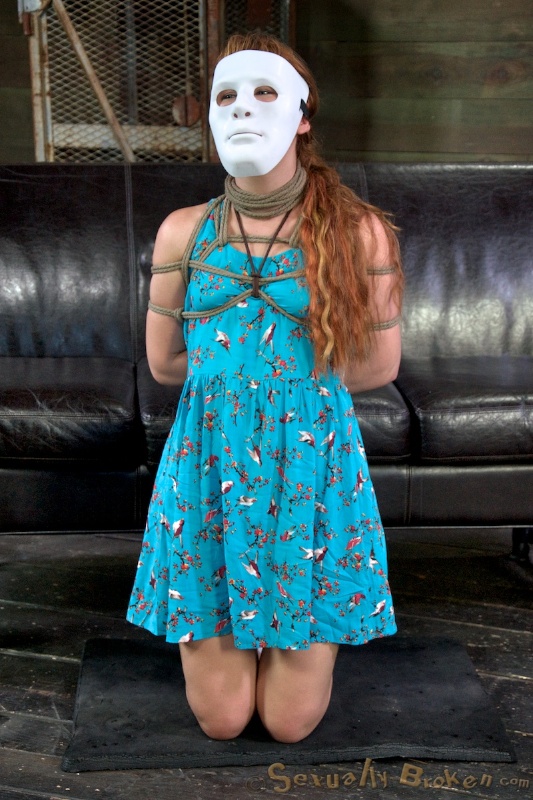 Extreme sex with a submissive redhead cutie