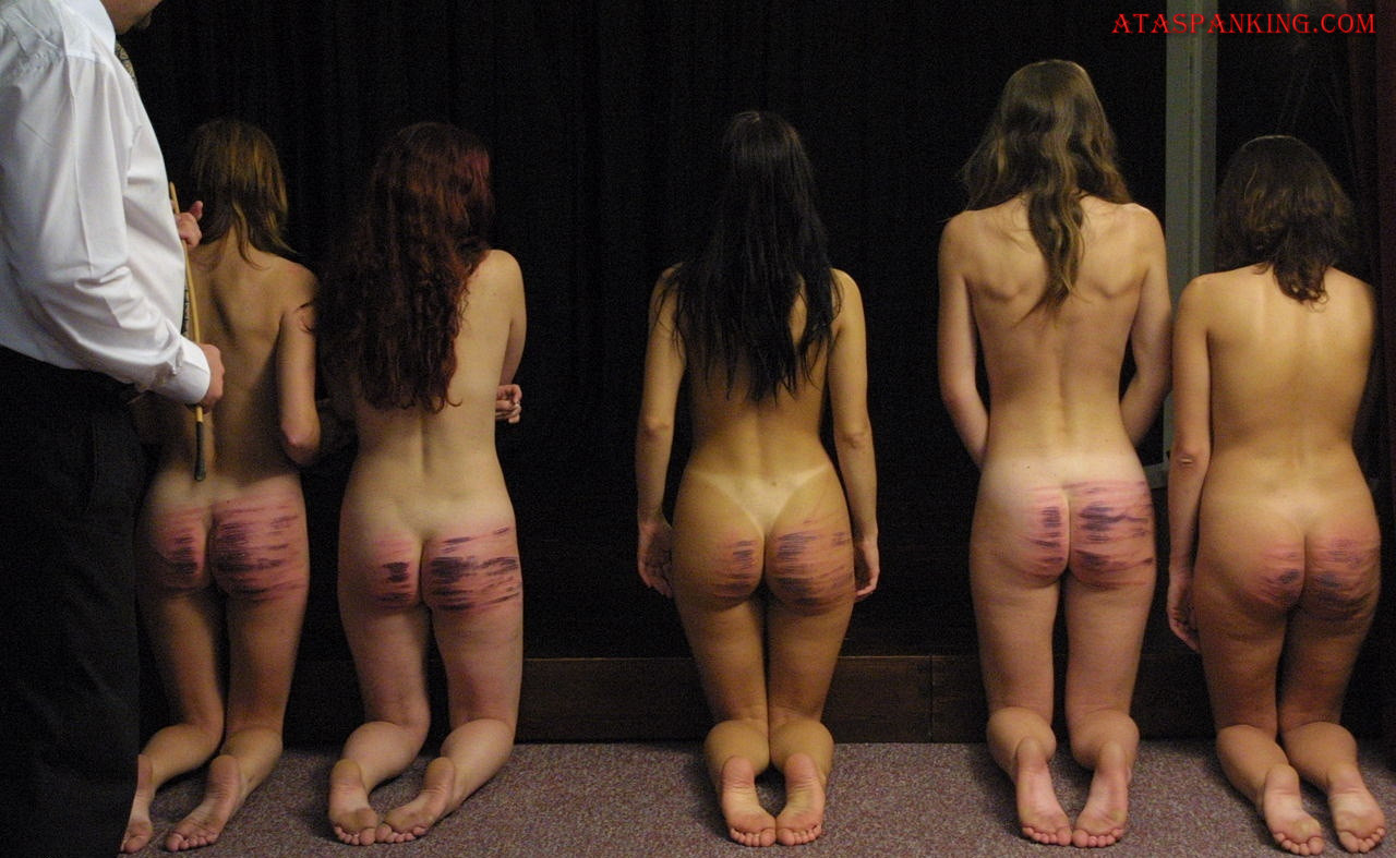 Naked bums must feel the pain