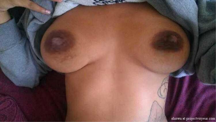 Cum on my tits