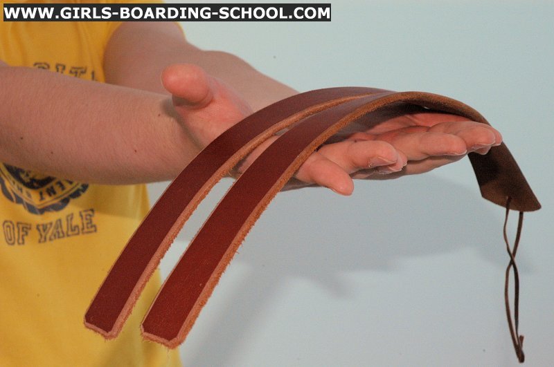 Favorite implements in the discipline of naughty schoolgirls