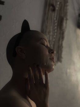 Vilu Vidish got facial