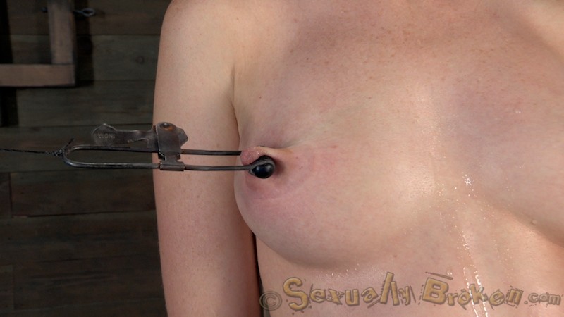 Bondage deepthroat for slutty teen girl