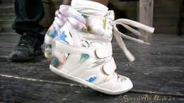 The hottest black beauty enjoys interracial oral sex