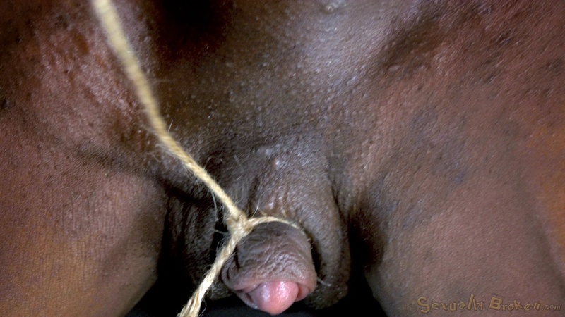 Sexiest young bitch is getting tortured and fucked